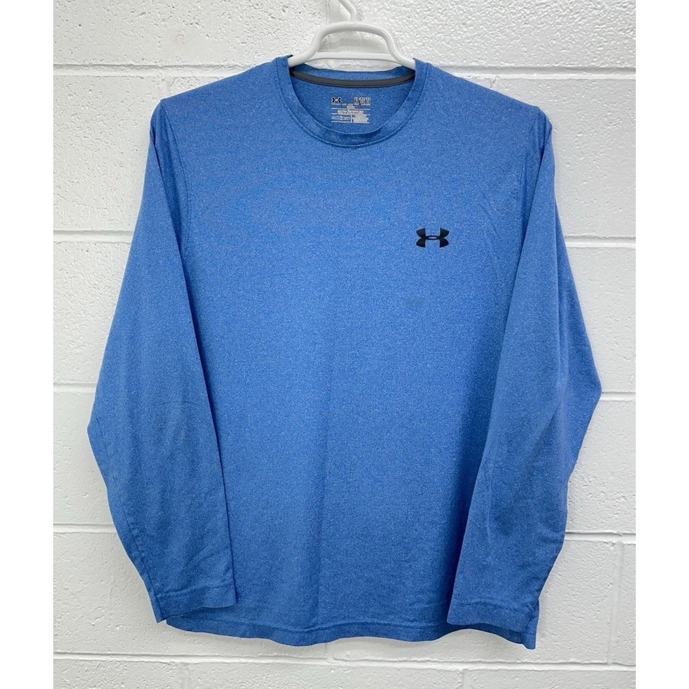 Under Armour‎ Cold Gear Men's Blue Long Sleeve Size XL
